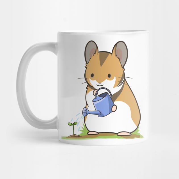 Gardening Hamster by BadDesignCo